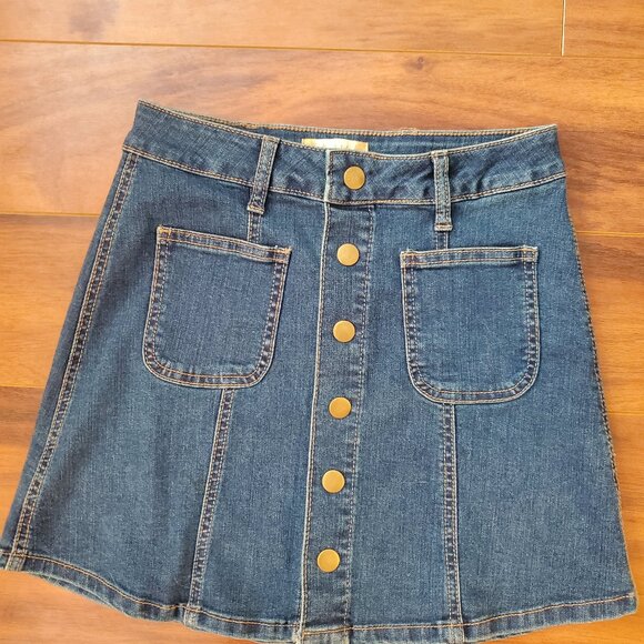 Altar'd State XXS denim skirt - Picture 1 of 2